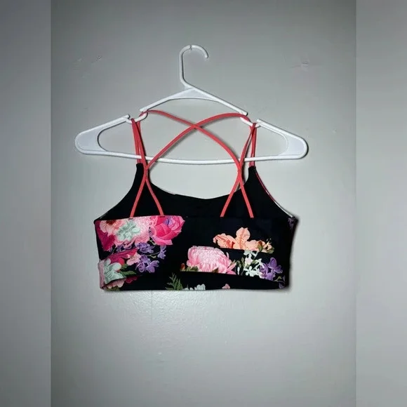 Peloton AAPI Heritage Month Floral Sports Bra size small - Picture 6 of 7